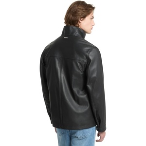 image:imageMichael Kors Mens Nappa Flap Pocket JacketBlack
