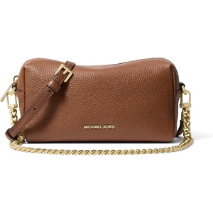 image:imageMichael Kors Womens Bryant Small Soft Crossbody with ChainGoldtone HardwarePebble Embossed LeatherLuggage