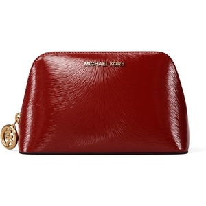 image:imageMichael Kors Womens Jet Set Medium Travel Pouch CharmHaircalfDeep Red