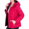 image:imageMichael Kors Womens Hooded Packable Puffer JacketRed