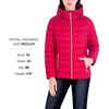 image:imageMichael Kors Womens Hooded Packable Puffer JacketRed