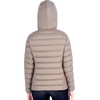 image:imageMichael Kors Womens Hooded Packable Puffer JacketTaupe