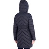 image:imageMichael Kors Womens Long Lightweight Packable Puffer Jacket With HoodBlack