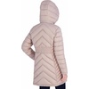 image:imageMichael Kors Womens Long Lightweight Packable Puffer Jacket With HoodChampagne