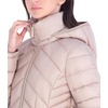 image:imageMichael Kors Womens Long Lightweight Packable Puffer Jacket With HoodChampagne
