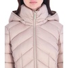 image:imageMichael Kors Womens Long Lightweight Packable Puffer Jacket With HoodChampagne