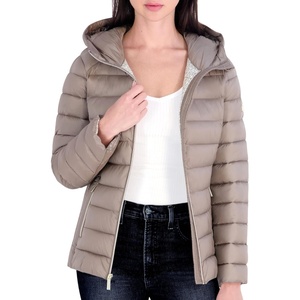 image:imageMichael Kors Womens Hooded Packable Puffer JacketTaupe
