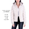 image:imageMichael Kors Womens Active Lightweight Hooded Puffer JacketChampagne