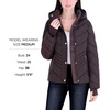 image:imageMichael Kors Womens Active Lightweight Hooded Puffer JacketChocolate
