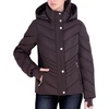 image:imageMichael Kors Womens Active Lightweight Hooded Puffer JacketChocolate