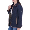 image:imageMichael Kors Womens Diamond Quilted Jacket for Women Stylish Lightweight Jacket with Trim DetailMidnight