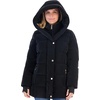 image:imageMichael Kors Womens Shiny Cold Weather Puffer Coat with Insulated BibBlack