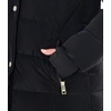 image:imageMichael Kors Womens Shiny Cold Weather Puffer Coat with Insulated BibBlack