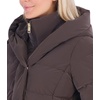 image:imageMichael Kors Womens Shiny Cold Weather Puffer Coat with Insulated BibChocolate
