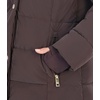 image:imageMichael Kors Womens Shiny Cold Weather Puffer Coat with Insulated BibChocolate