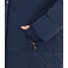 image:imageMichael Kors Womens Shiny Cold Weather Puffer Coat with Insulated BibNavy