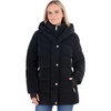 image:imageMichael Kors Womens Shiny Cold Weather Puffer Coat with Insulated BibBlack