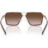 image:imageMichael Kors mens Mk1188 Oxford Square SunglassesBeige Gold MatteBrown Gradient