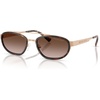 image:imageMichael Kors mens Mk1189 Suffolk Oval SunglassesBeige Gold MatteSmoke Gradient