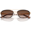 image:imageMichael Kors mens Mk1189 Suffolk Oval SunglassesBeige Gold MatteSmoke Gradient