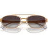 image:imageMichael Kors mens Mk1189 Suffolk Oval SunglassesYellow Gold MatteGrey Gradient