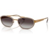 image:imageMichael Kors mens Mk1189 Suffolk Oval SunglassesYellow Gold MatteGrey Gradient