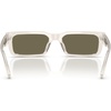 image:imageMichael Kors mens Mk2296u Split Universal Fit Rectangular SunglassesBeige TransparentBrown Green