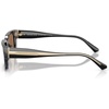 image:imageMichael Kors mens Mk2296u Split Universal Fit Rectangular SunglassesBlack Camo TortoiseBrown