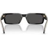 image:imageMichael Kors mens Mk2296u Split Universal Fit Rectangular SunglassesBlackGrey