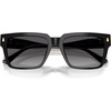 image:imageMichael Kors mens Mk2297u Dubrovnik Universal Fit Square SunglassesBlackGrey Gradient