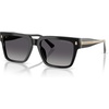 image:imageMichael Kors mens Mk2297u Dubrovnik Universal Fit Square SunglassesBlackGrey Gradient