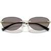 image:imageMichael Kors womens Mk1151 Manchester Oval SunglassesLight Gold ShinyDark Grey