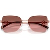 image:imageMichael Kors womens Mk1186 Patra Square SunglassesRose GoldBrown Rose Gradient