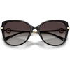 image:imageMichael Kors womens Mk2290u Athens Universal Fit Butterfly SunglassesBlackGrey Gradient