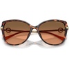 image:imageMichael Kors womens Mk2290u Athens Universal Fit Butterfly SunglassesLuggage TortoiseGrey Orange Gradient