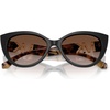 image:imageMichael Kors womens Mk2291u Catalina Universal Fit Cat Eye SunglassesBlackBrown Gradient