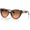 image:imageMichael Kors womens Mk2291u Catalina Universal Fit Cat Eye SunglassesLuggage TortoiseGrey Orange Gradient