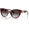 image:imageMichael Kors womens Mk2291u Catalina Universal Fit Cat Eye SunglassesMerlot Camo TortoiseDark Grey Gradient