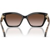 image:imageMichael Kors womens Mk2292u Santa Barbara Universal Fit Square SunglassesBlackBrown Gradient