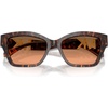 image:imageMichael Kors womens Mk2292u Santa Barbara Universal Fit Square SunglassesLuggage TortoiseGrey Orange Gradient