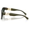 image:imageMichael Kors womens Mk2292u Santa Barbara Universal Fit Square SunglassesOlive Camo TortoiseOlive Gradient Polarized