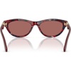 image:imageMichael Kors womens Mk2293u Napa Valley Universal Fit Oval SunglassesMerlot Camo TortoiseMerlot