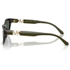 image:imageMichael Kors womens Mk2293u Napa Valley Universal Fit Oval SunglassesOlive Camo TortoiseGreen