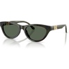 image:imageMichael Kors womens Mk2293u Napa Valley Universal Fit Oval SunglassesOlive Camo TortoiseGreen