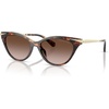 image:imageMichael Kors womens Mk2294u Lucerne Universal Fit Cat Eye SunglassesLuggage TortoiseBrown Gradient
