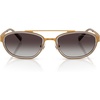 image:imageMichael Kors mens Mk1189 Suffolk Oval SunglassesYellow Gold MatteGrey Gradient