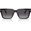 image:imageMichael Kors mens Mk2297u Dubrovnik Universal Fit Square SunglassesBlackGrey Gradient
