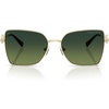 image:imageMichael Kors womens Mk1186 Patra Square SunglassesLight GoldOlive Gradient Polarized