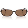 image:imageMichael Kors womens Mk2288u Agra Universal Fit Rectangular SunglassesMahogany TortoiseBrown