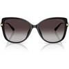 image:imageMichael Kors womens Mk2290u Athens Universal Fit Butterfly SunglassesBlackGrey Gradient